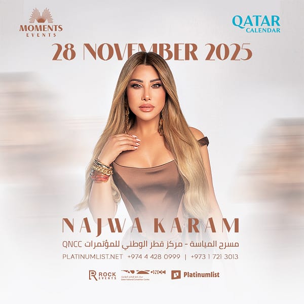 Najwa Karam Live At Al Mayassa Theatre