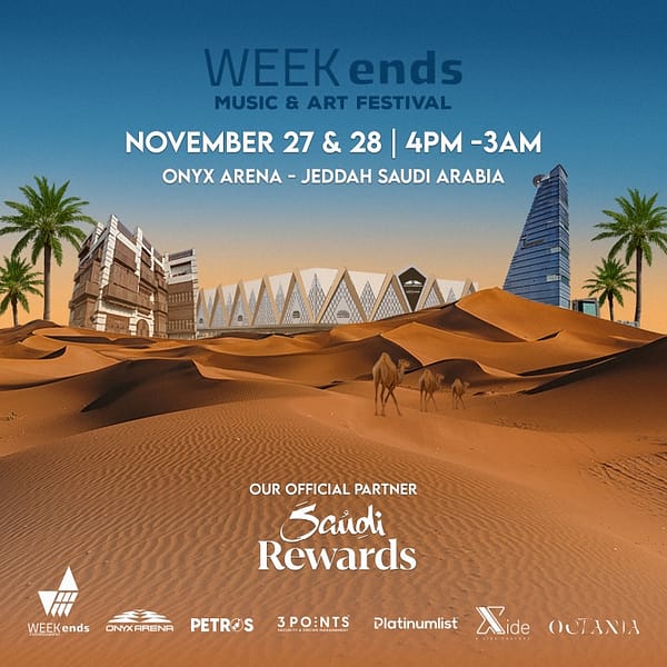 WEEKends Music & Art Festival in Jeddah Festival