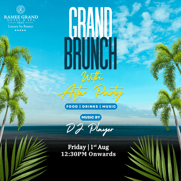 Grand Brunch with After Party at Ramee Grand Brunches