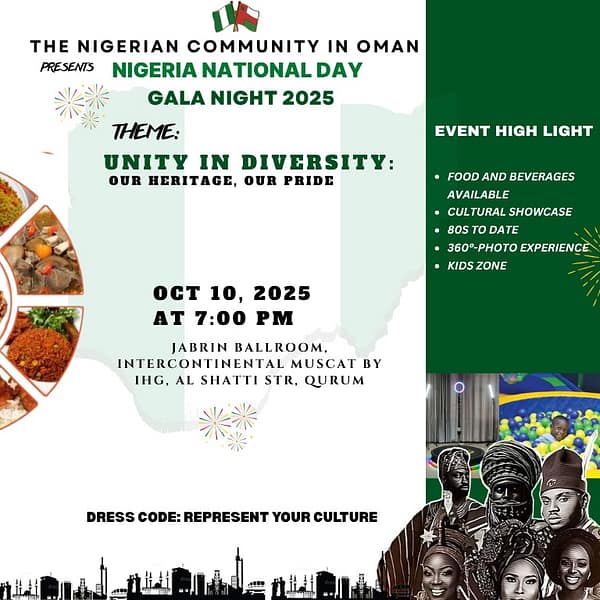 Nigeria National Day: Gala Night 2025 Dining Experiences