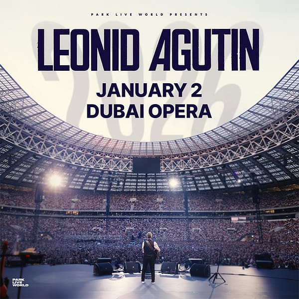 Leonid Agutin / Леонид Агутин at Dubai Opera Concerts