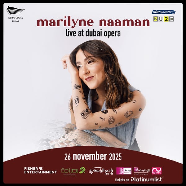 Marilyn Naaman live at Dubai Opera Concerts
