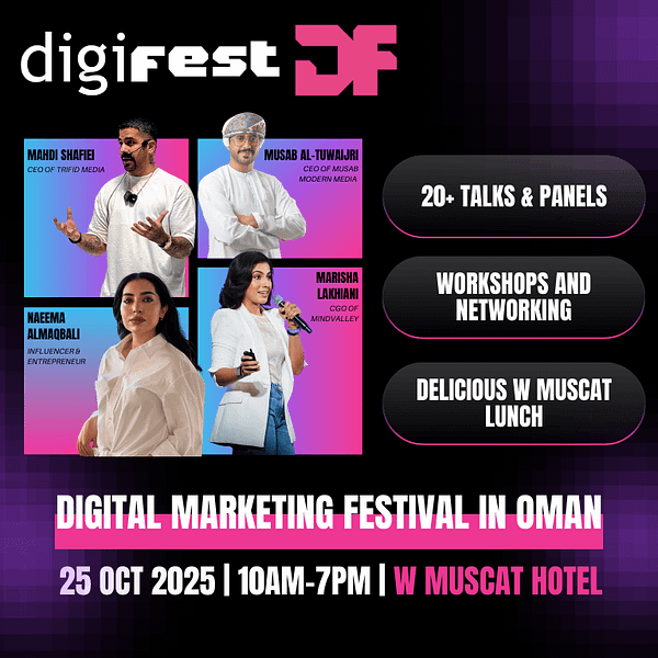 Digifest Digital Marketing Festival in Muscat Conferences