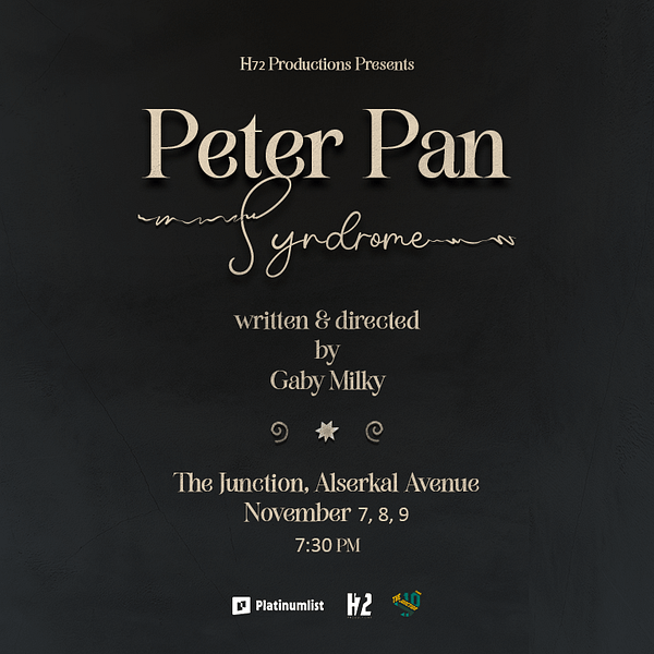 Peter Pan Syndrome at The Junction in Dubai Shows and Theatrical Plays