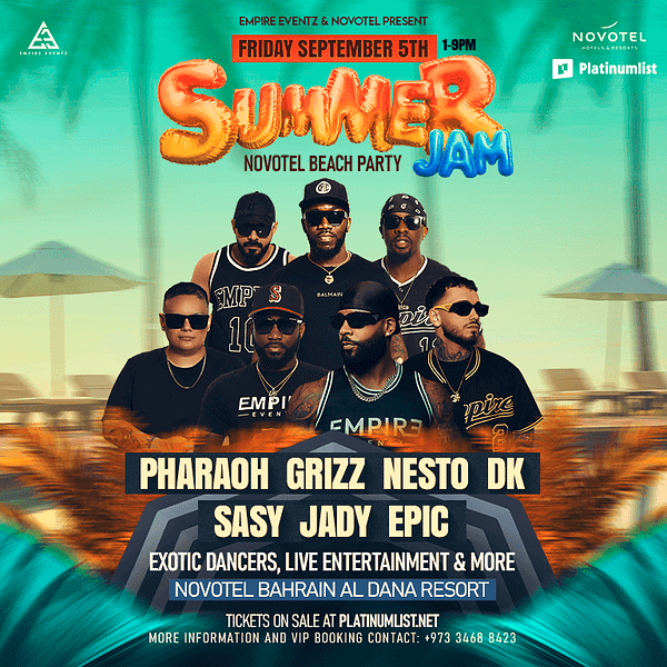 Summer Jam – Novotel Beach Party Nightlife