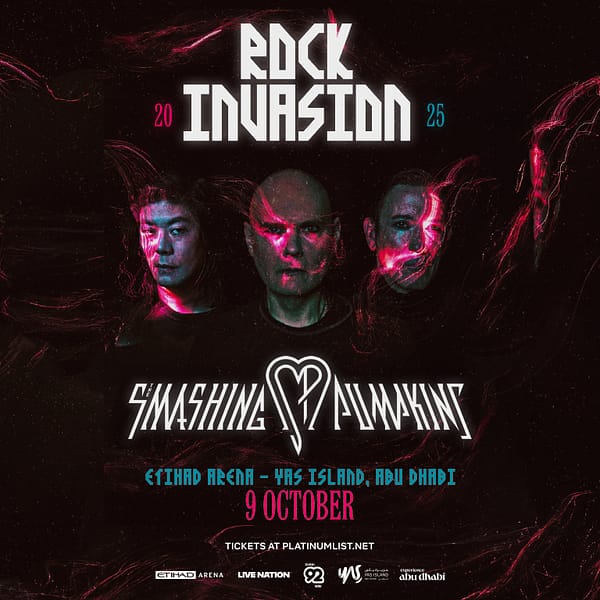 Smashing Pumpkins at Etihad Arena in Abu Dhabi Concerts