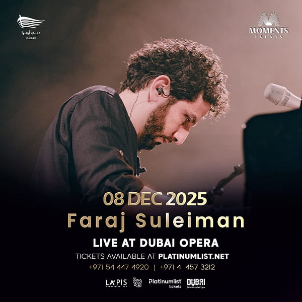 Faraj Suleiman live in Dubai Shows and Theatrical Plays