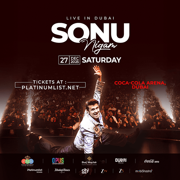 Sonu Nigam in Dubai Concerts
