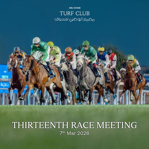 The Garden Race Meeting 13 in Abu Dhabi Sports Events