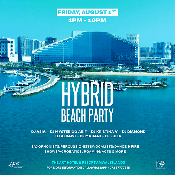 Hybrid Pool & Beach Party at The Art Hotel & Resort Nightlife