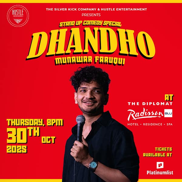 Dhandho: A Stand-Up Comedy Special by Munawar Faruqui in Bahrain Shows and Theatrical Plays