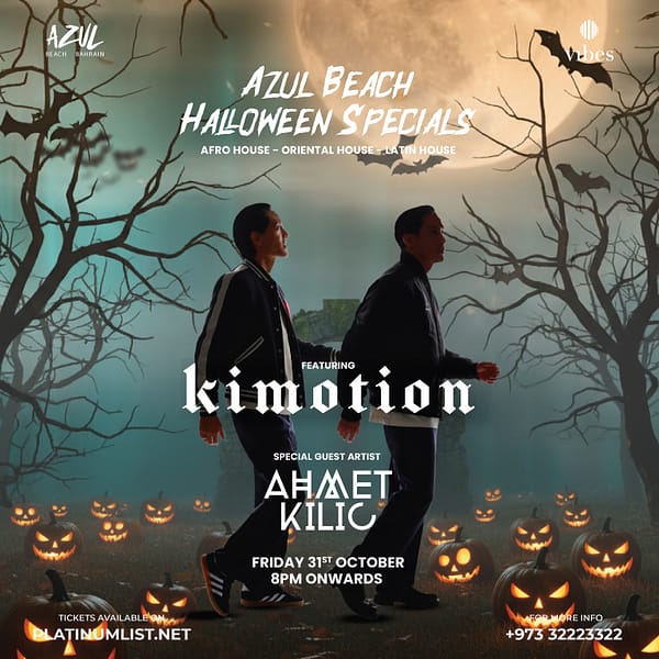 Azul Beach Halloween Specials Featuring Kimotion & Ahmet Kilic Halloween