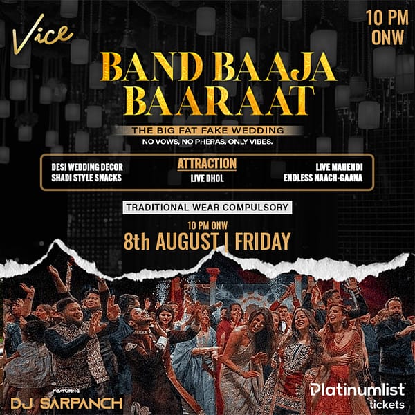 Band Baaja Baaraat at Vice in Dubai Nightlife