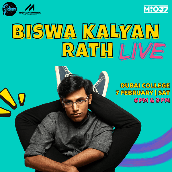 Biswa Kalyan Rath Live in Dubai 2026 Shows and Theatrical Plays