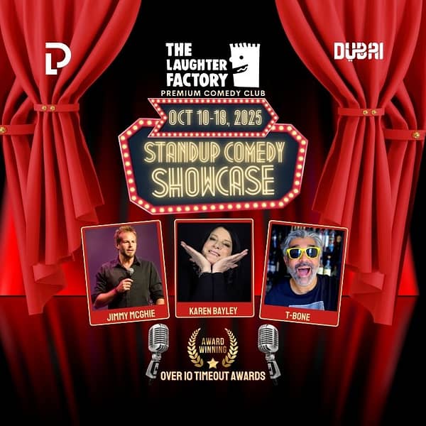 The Laughter Factory October 2025 in Dubai