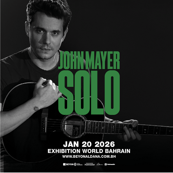John Mayer Live at Exhibition World Bahrain Concerts