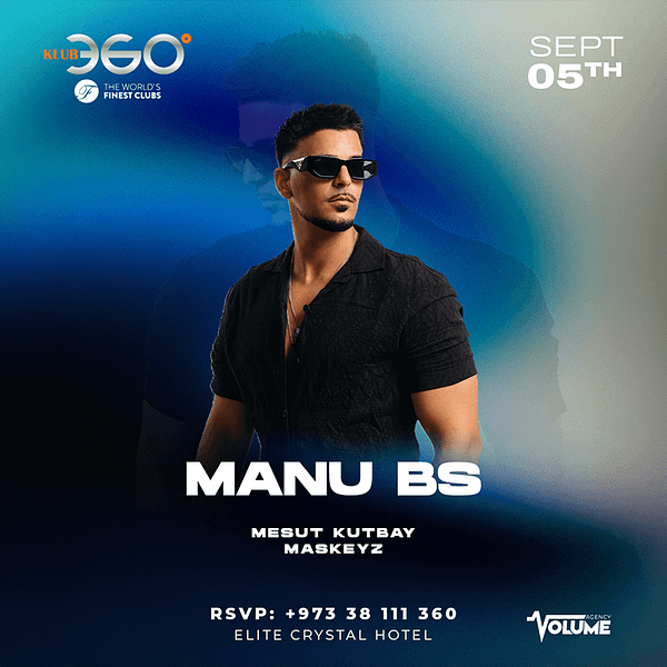 Manu BS live at Klub360 Nightlife