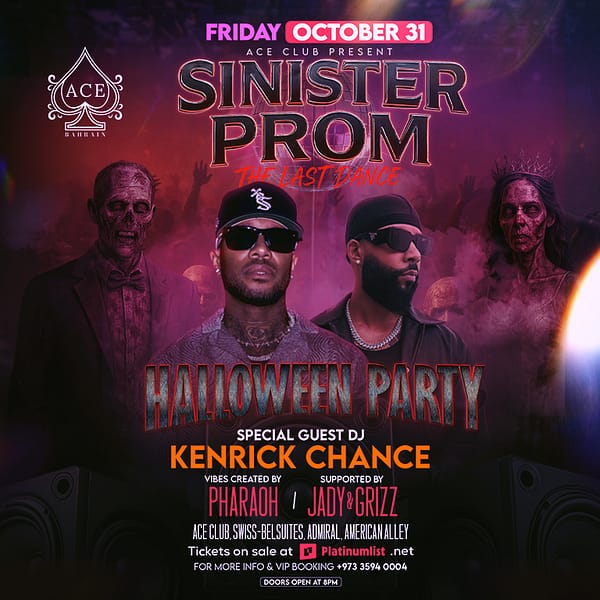 Sinister Prom "The Last Dance" Halloween Party live at ACE Club Halloween