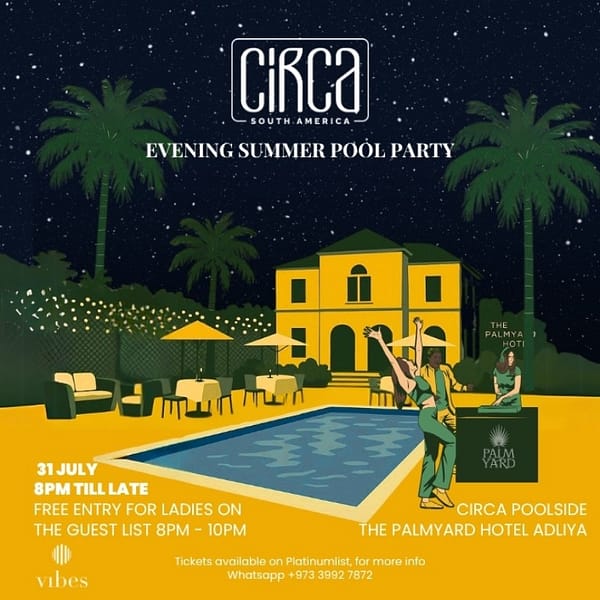 Circa x Vibes: Poolside Summer Party Nightlife