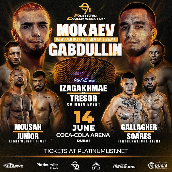 971 Fighting Championship in Dubai Sports Events