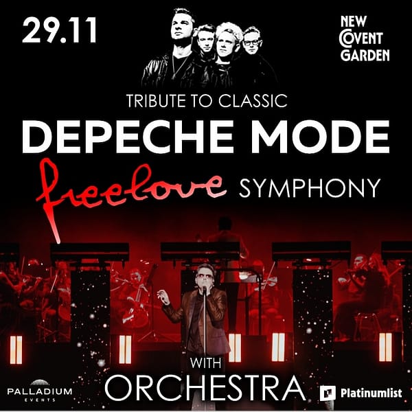Tribute to Classic DEPECHE MODE 'FREELOVE SYMPHONY' in Dubai Shows and Theatrical Plays