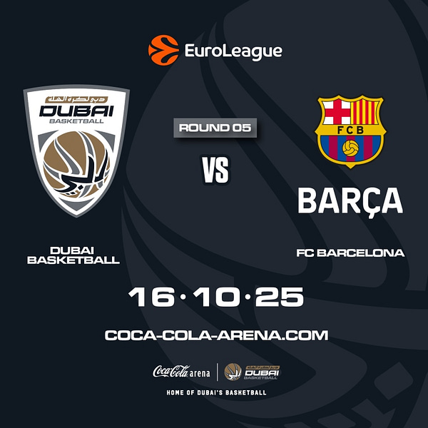 Dubai Basketball vs FC Barcelona in Dubai Sports Events